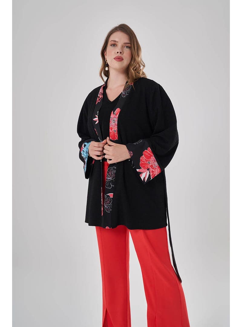 Desenli Kimono
