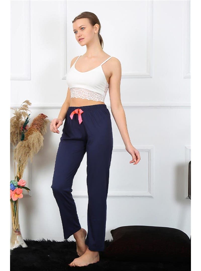 Pamuklu Pijama Altı Lacivert