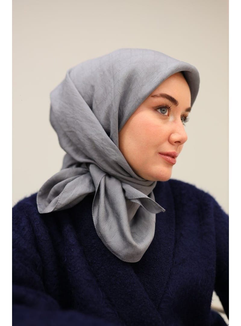Eşarp 90x90 Füme