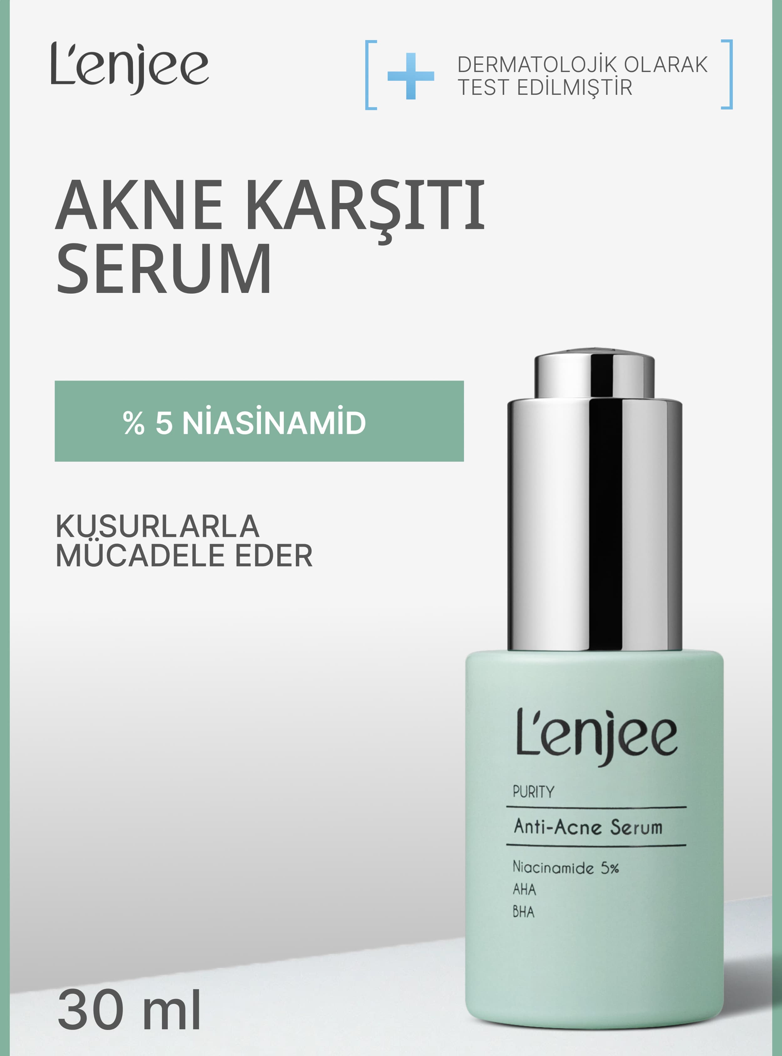 Akne Karşıtı Serum 30ml Renksiz