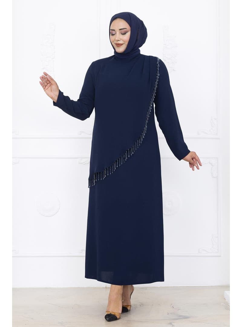 Abiye Elbise 150 cm Lacivert