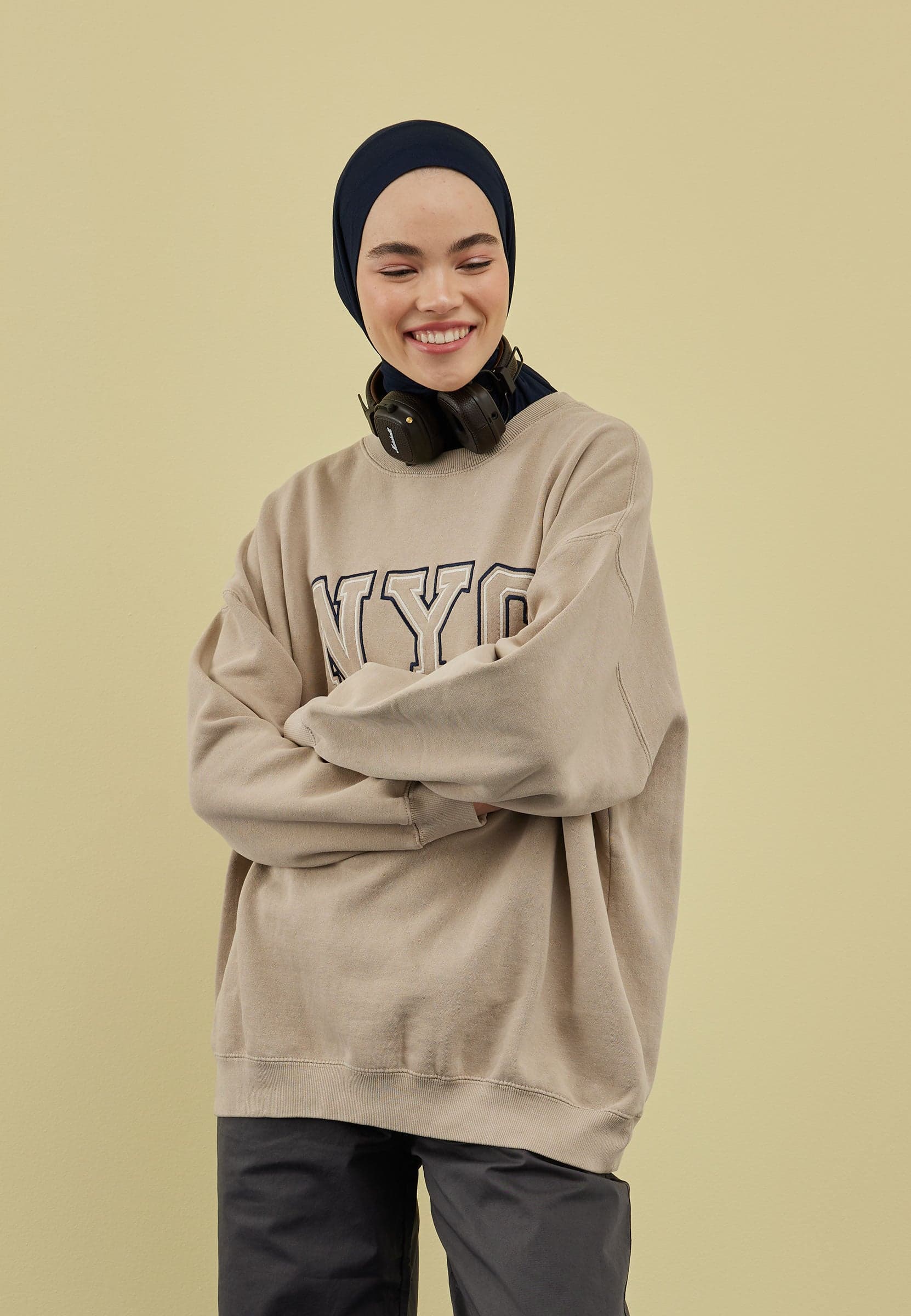 Athletic Hijab Lacivert
