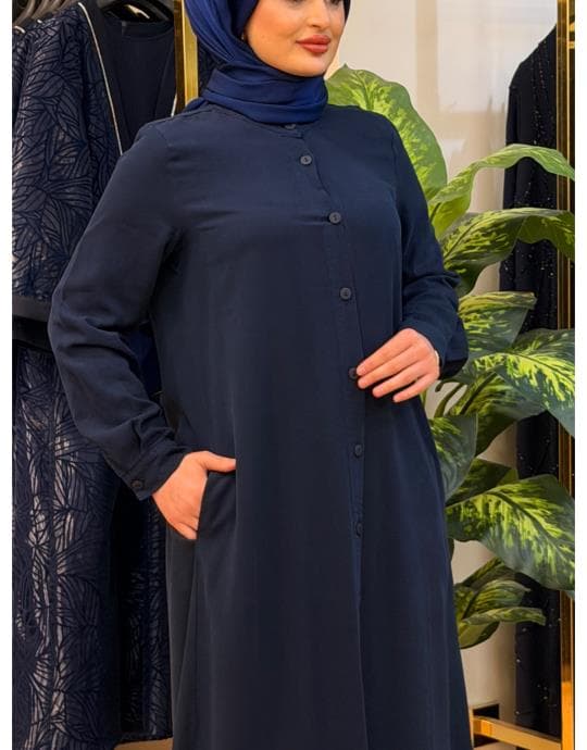 Bayan Siyah 3115 Pantalolonlu Uzun Tunik Takım