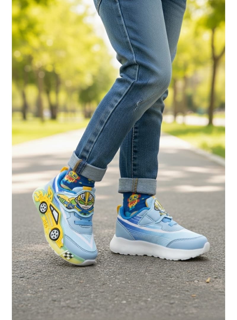 Çocuk Sneaker Spor Ayakkabı Mavi