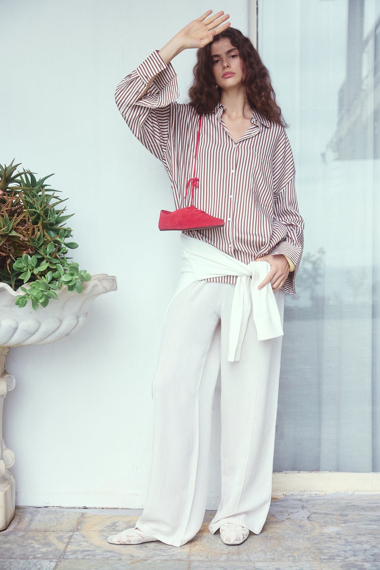 STRIPED BASIC SHIRT