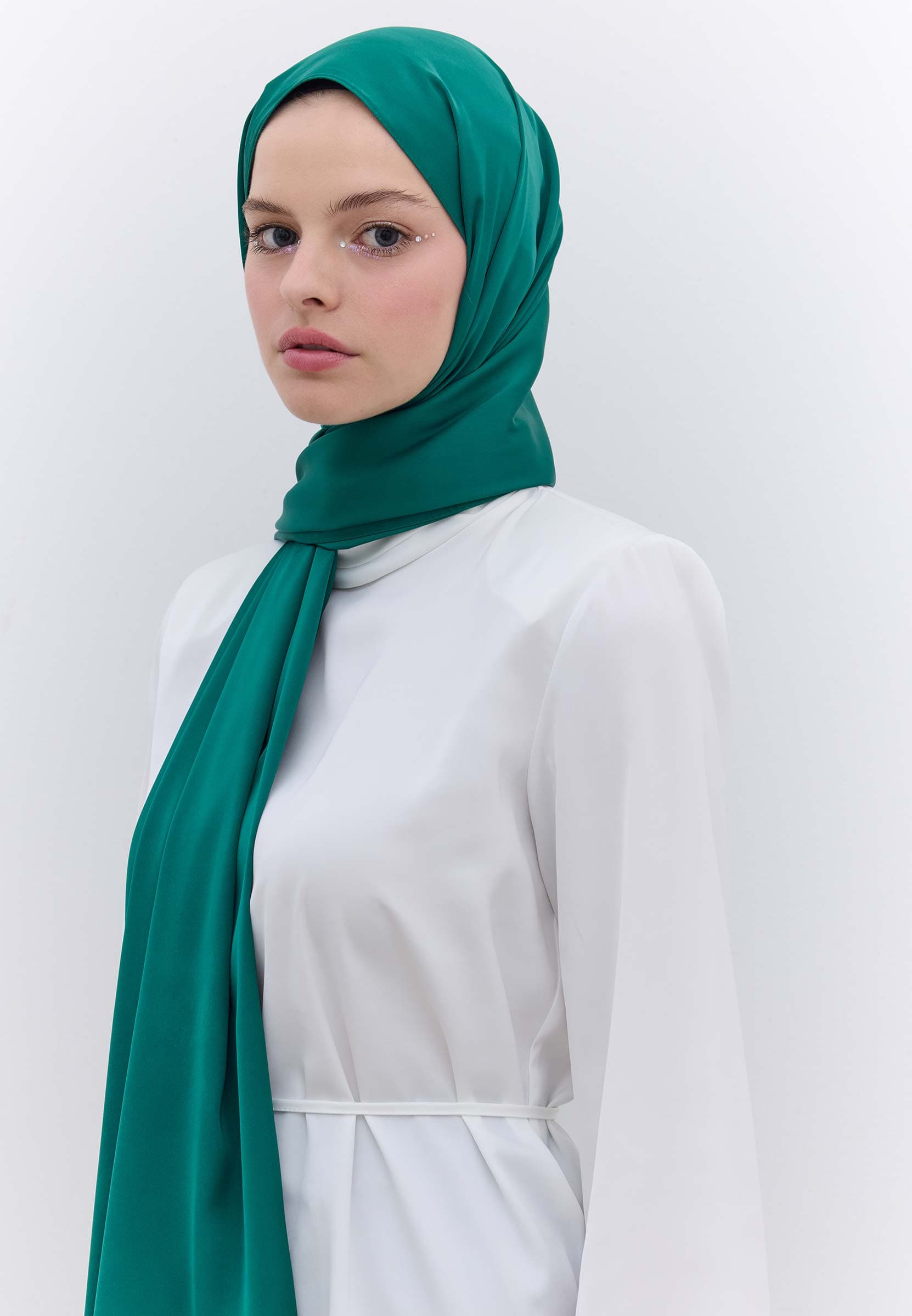 İpeksi Elegance Şal Koyu Yeşil
