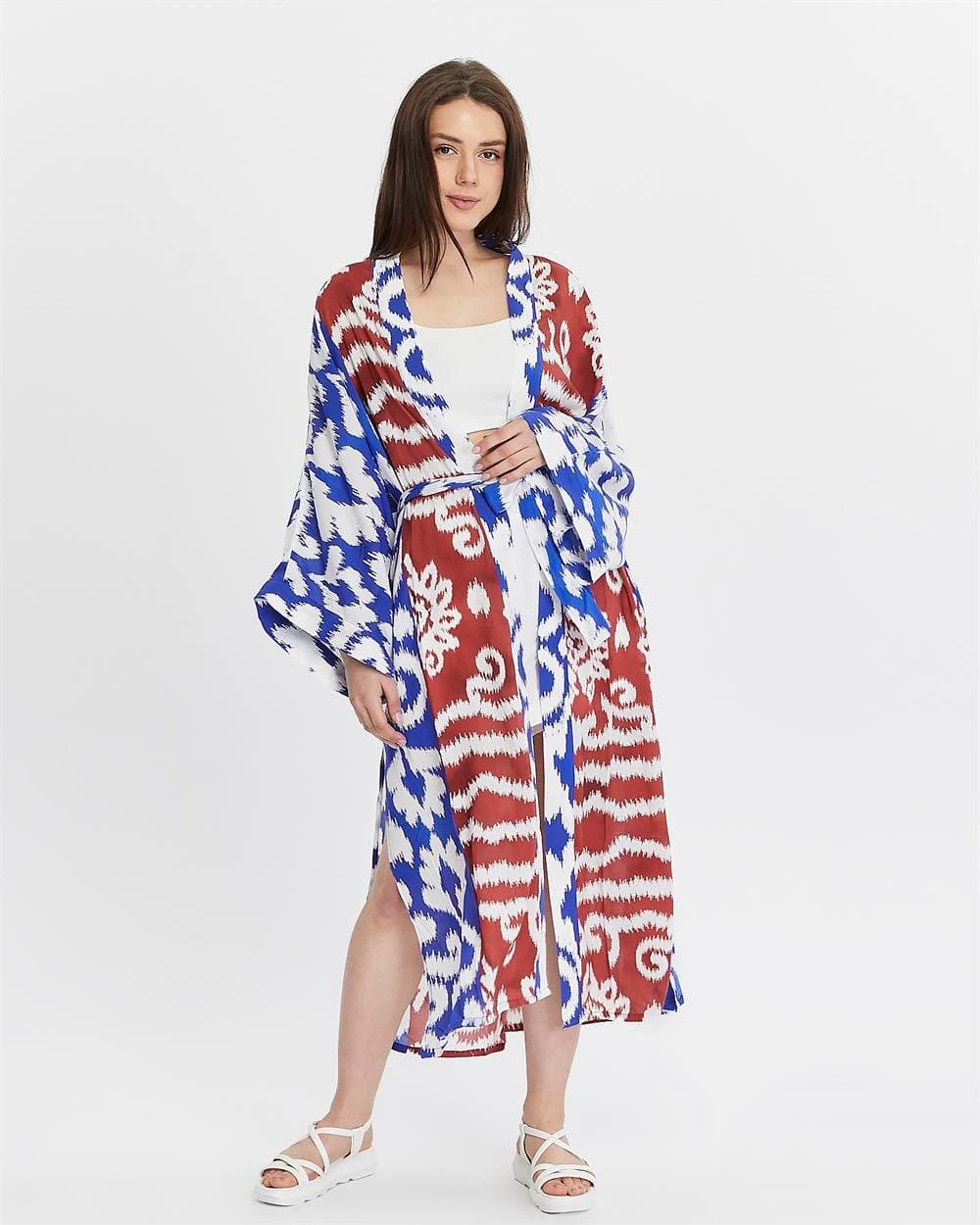 090 Kimono Mavi