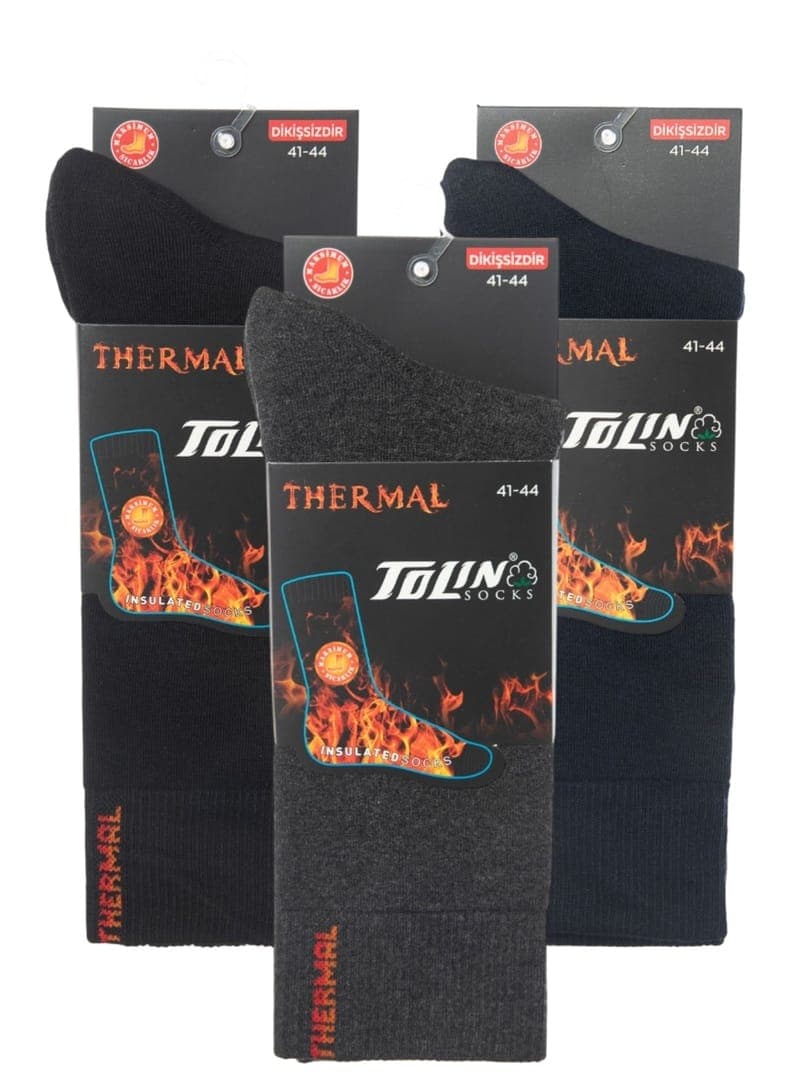 Erkek 3 lü Thermal (Termal) Çorap 19408