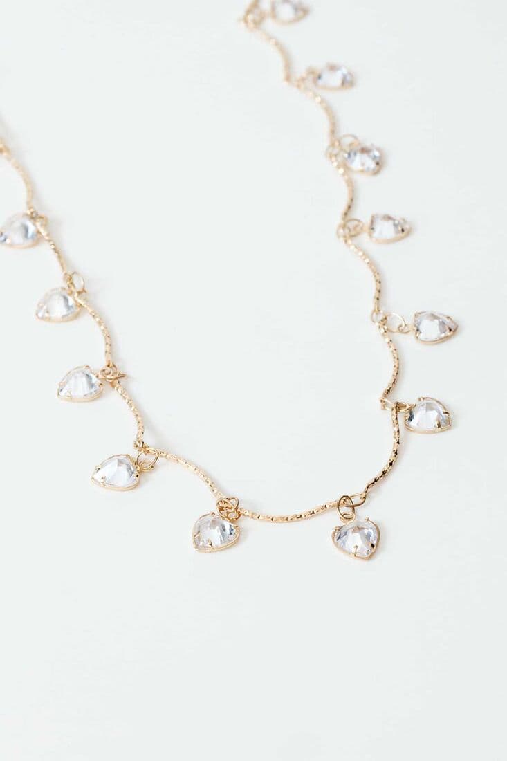 GOLD KALPLİ KOLYE