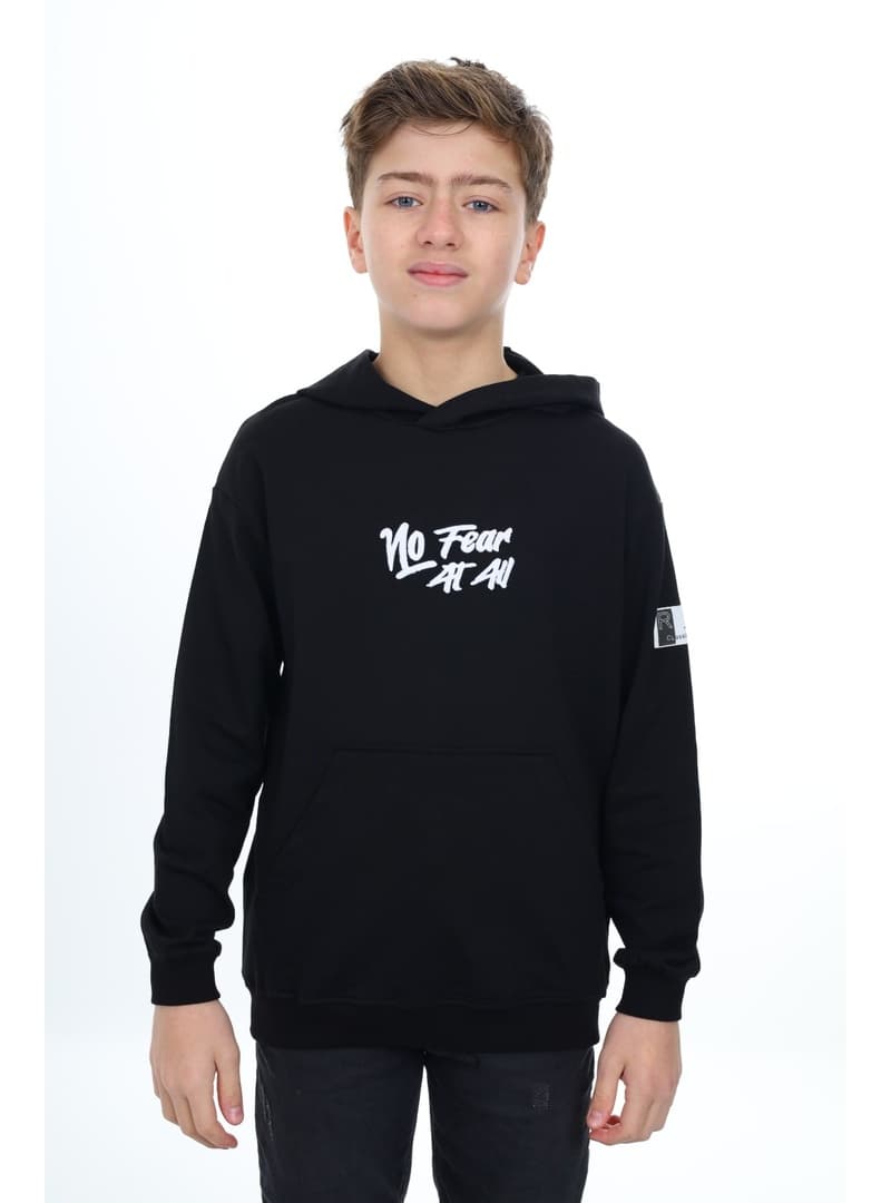 Erkek Çocuk Nakışlı Sweatshirt