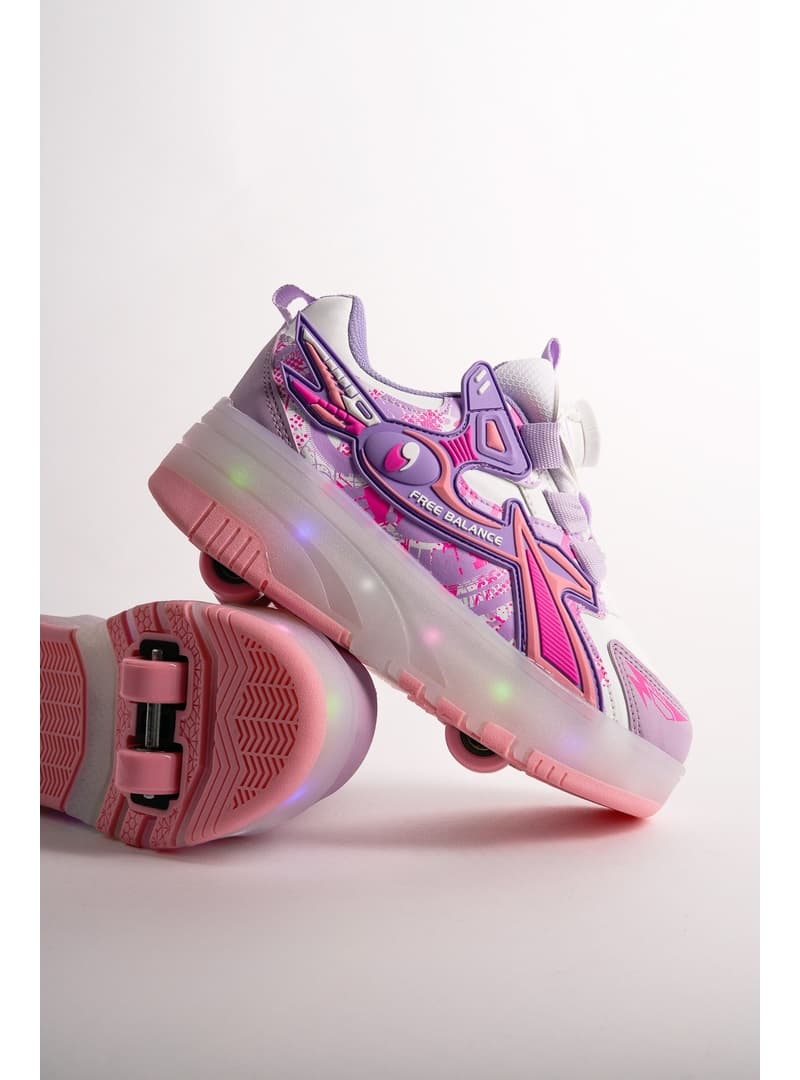 Muggo PATO Çocuk Işıklı Tekerlekli Sneaker