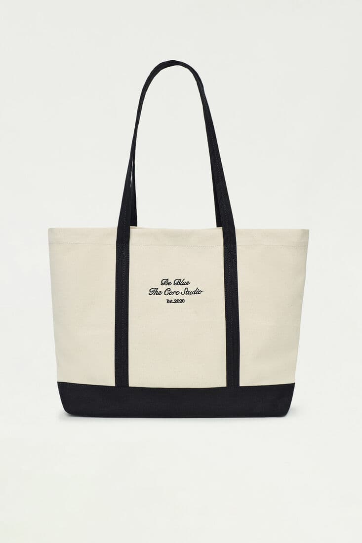 SİYAH CORE STUDIO TOTE ÇANTA