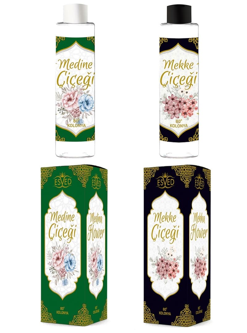 Medine Çiçeği Ve Mekke Çiçeği Kolonya 400Ml 80 Derece