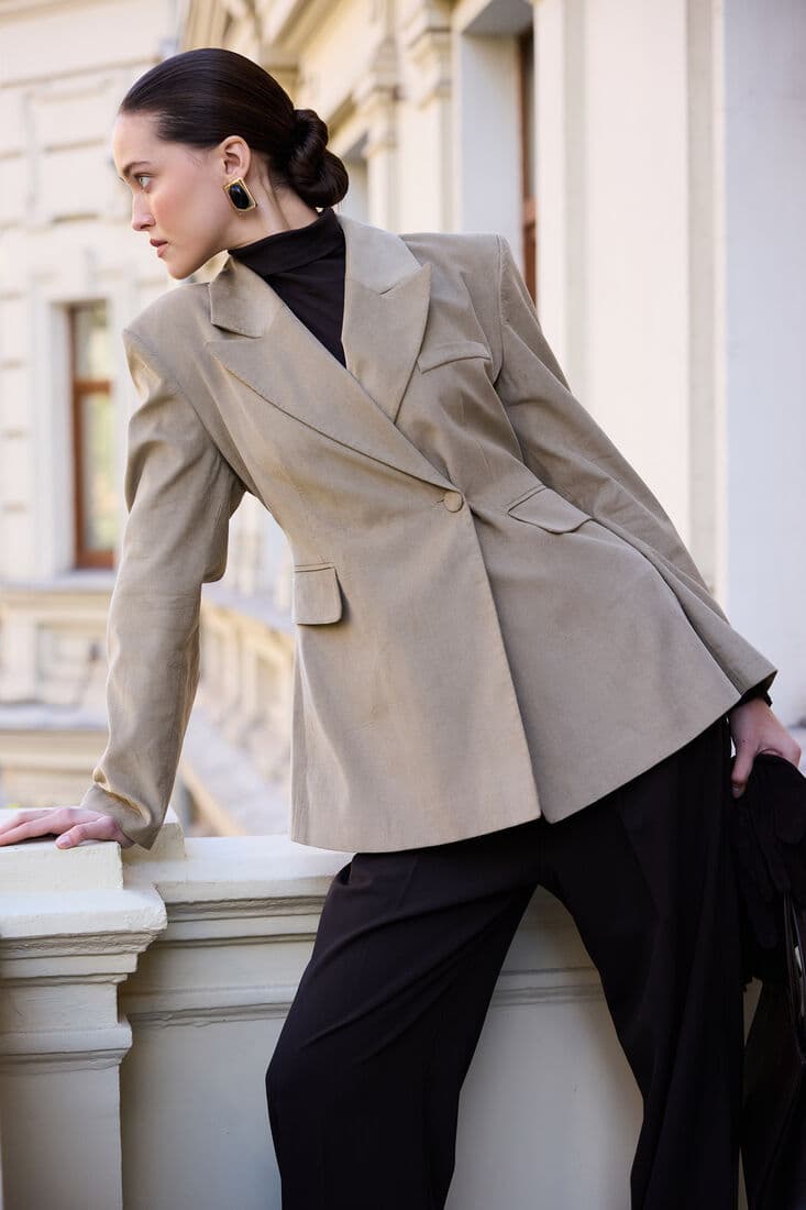 KUM KADİFE BLAZER