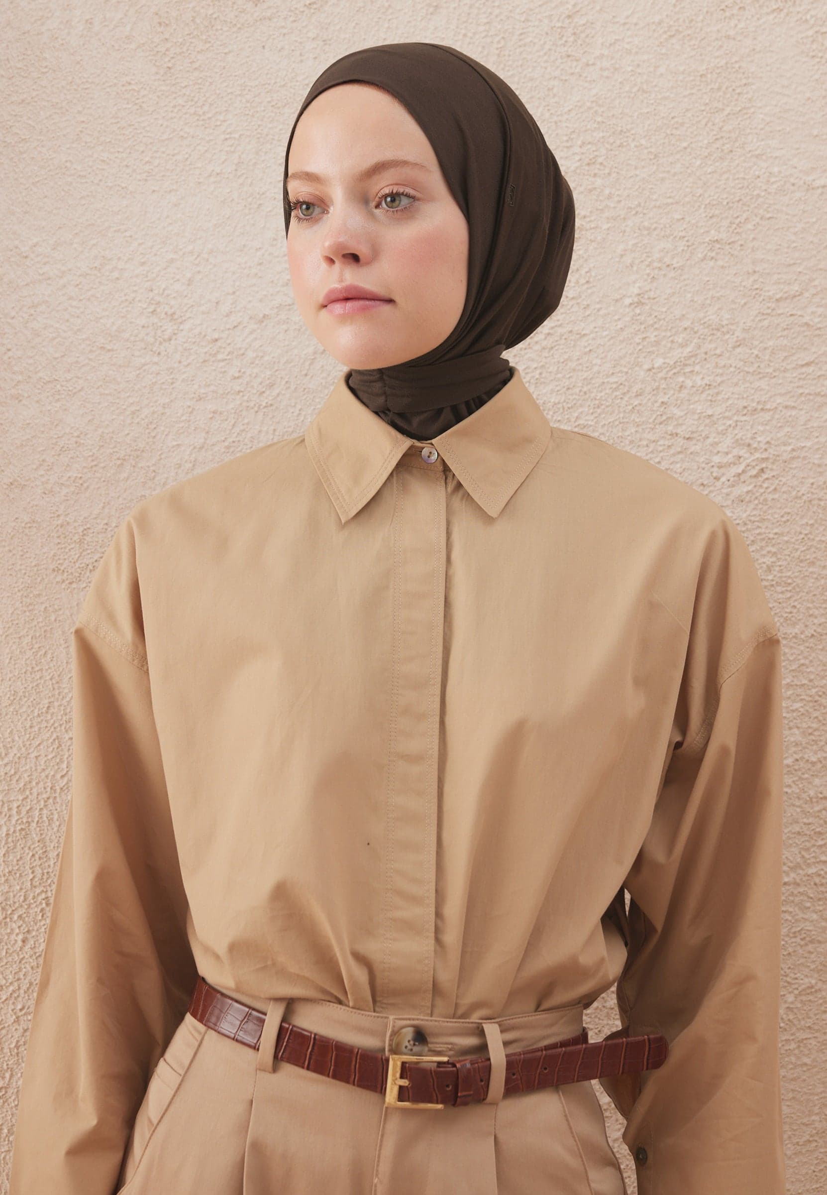 Athletic Hijab Kakao