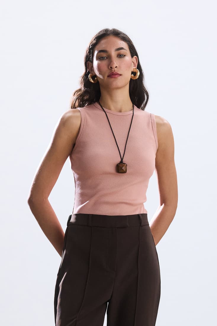 PEMBE FİTİLLİ ÜST