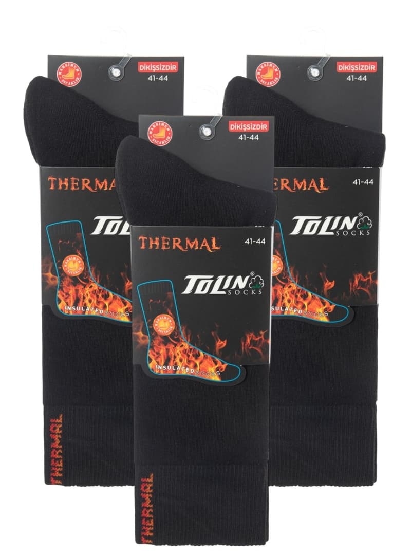 Erkek 3 lü Thermal (Termal) Çorap 19408