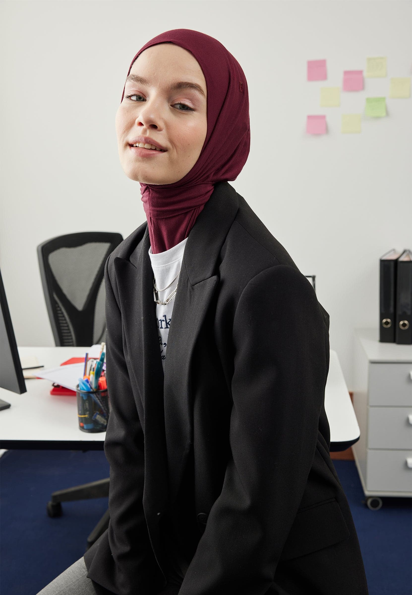 Athletic Hijab Bordo
