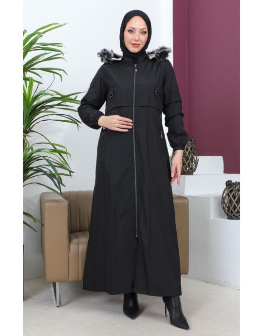 Bayan Siyah Bondik Mont Tam Boy 88101