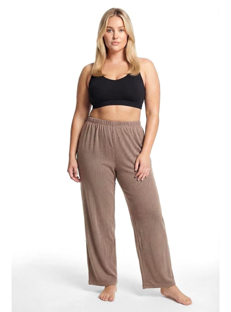 Büyük Beden Rahat Kesim Cepli Pijama Altı