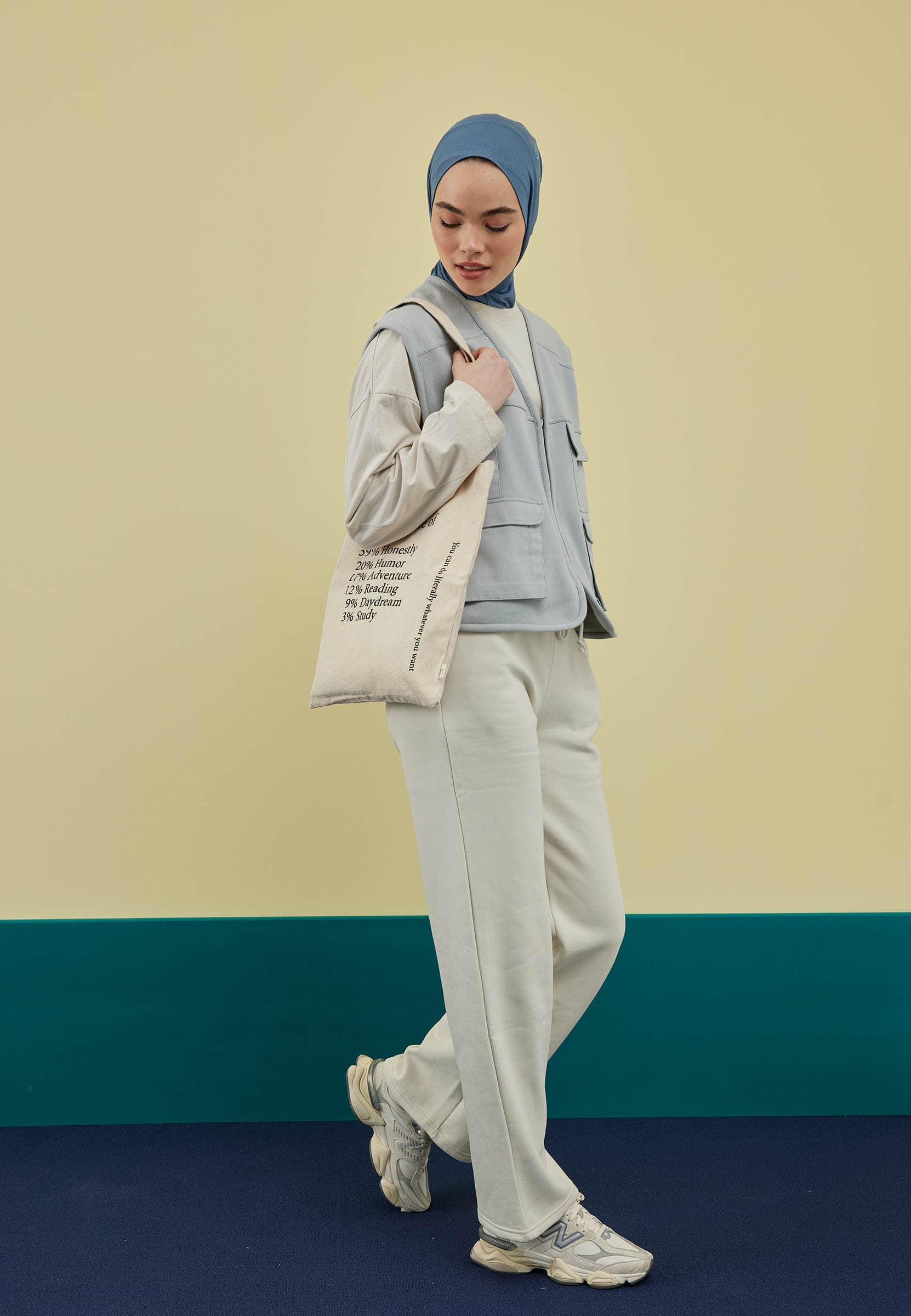 Athletic Hijab İndigo