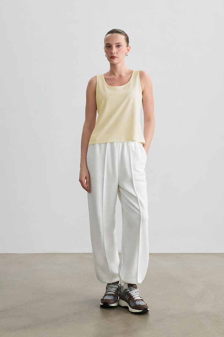 BUTTER ASKILI TOP