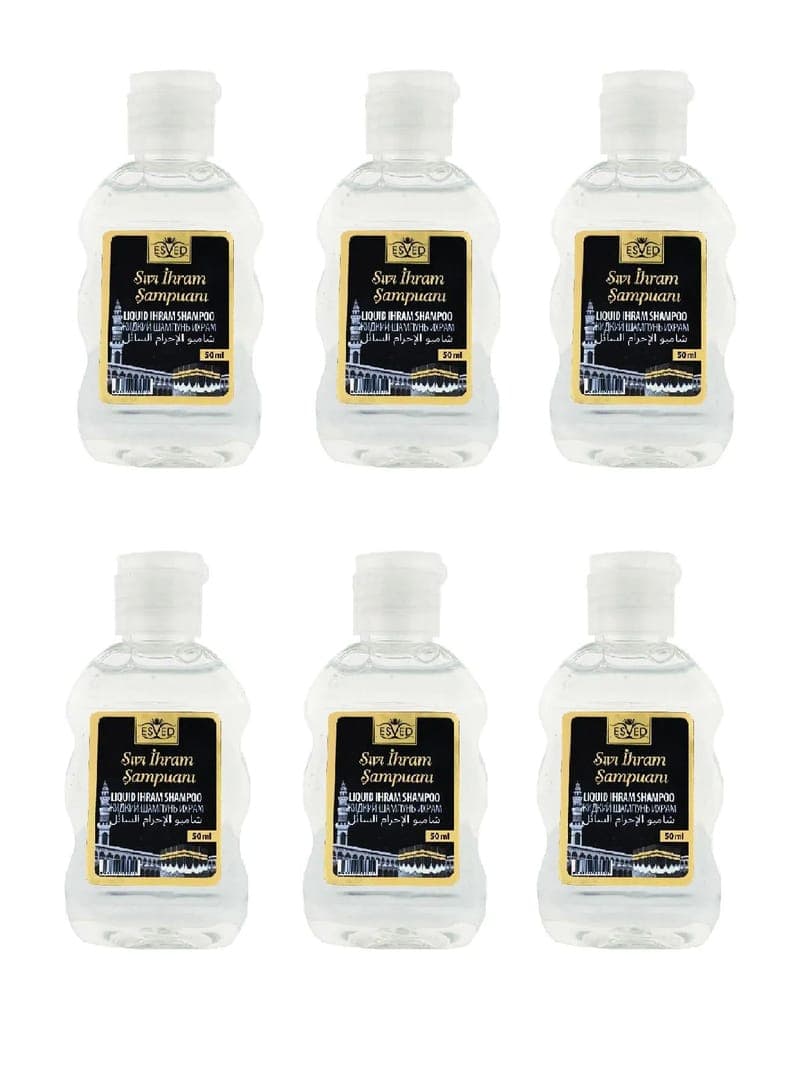Kokusuz Ihram Şampuanı Seti (6x50ml)