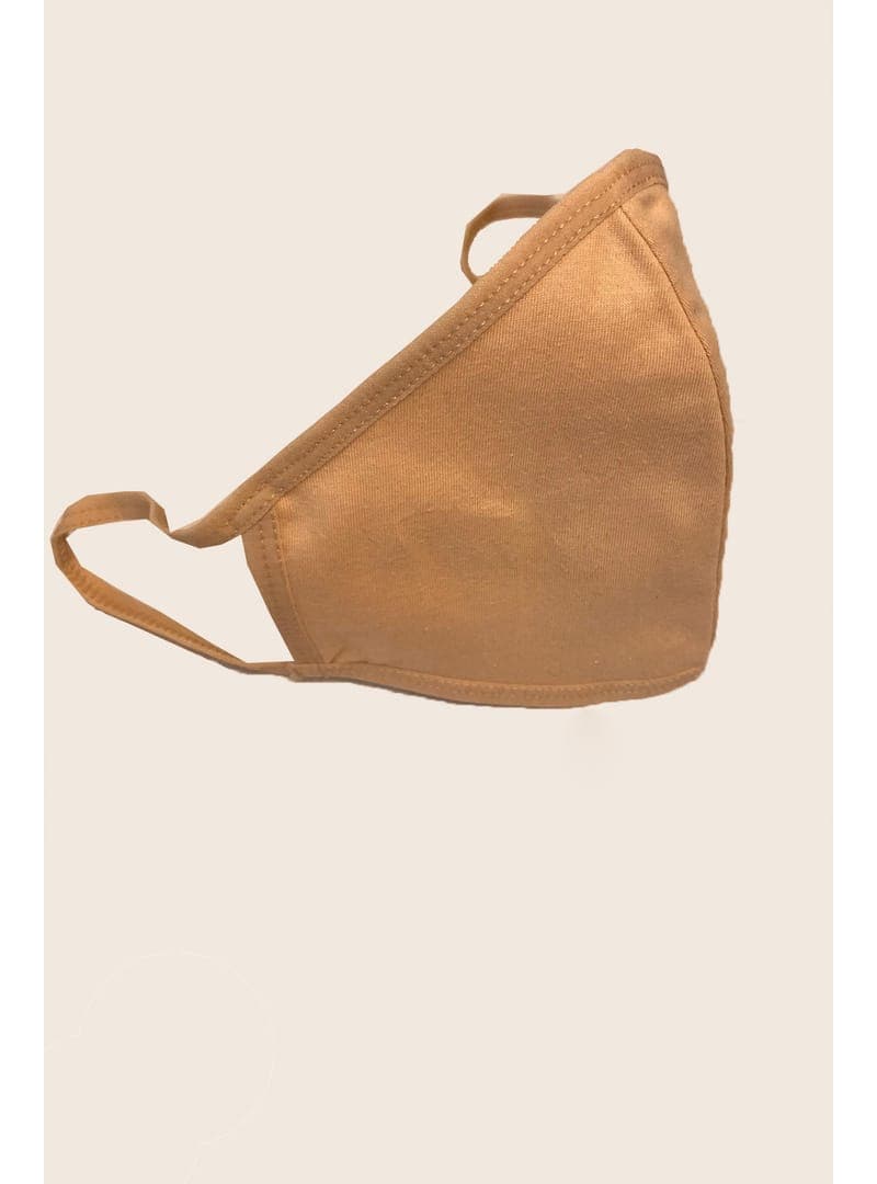Yıkanabilir Bez Maske Nude