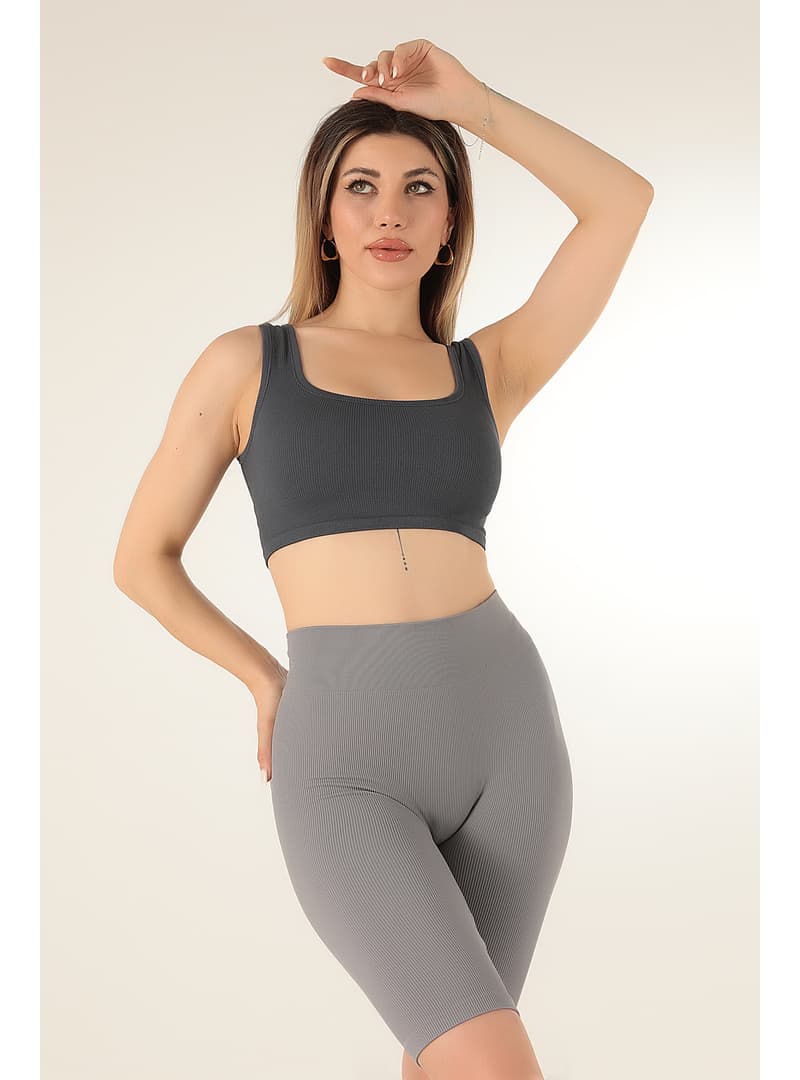 DoReMi Seamless Fitilli Spor Sütyeni LACİVERT
