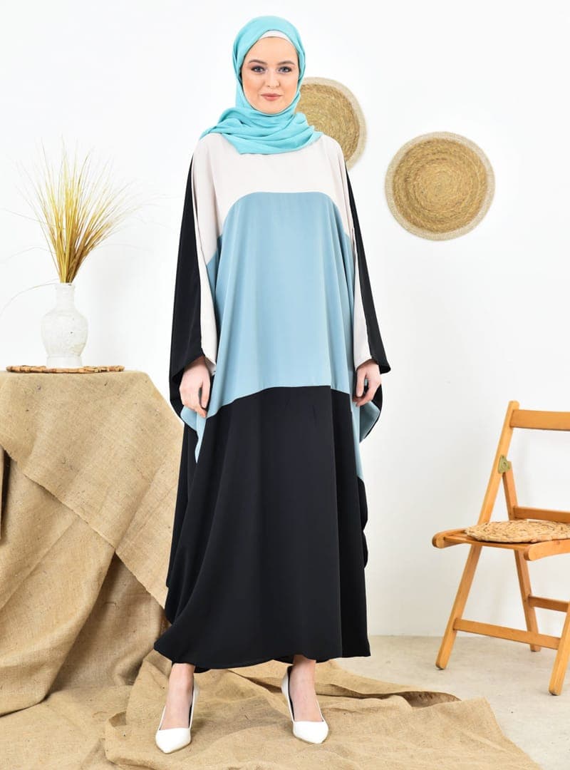 Salaş Abaya - Sade - Siyah