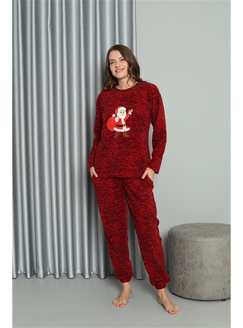 Welsoft Polar Pijama Takımı Kırmızı