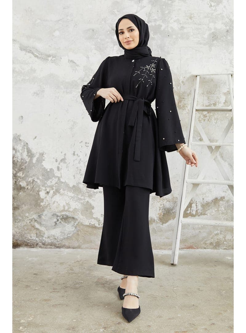 Tunik Pantolon Takım Siyah