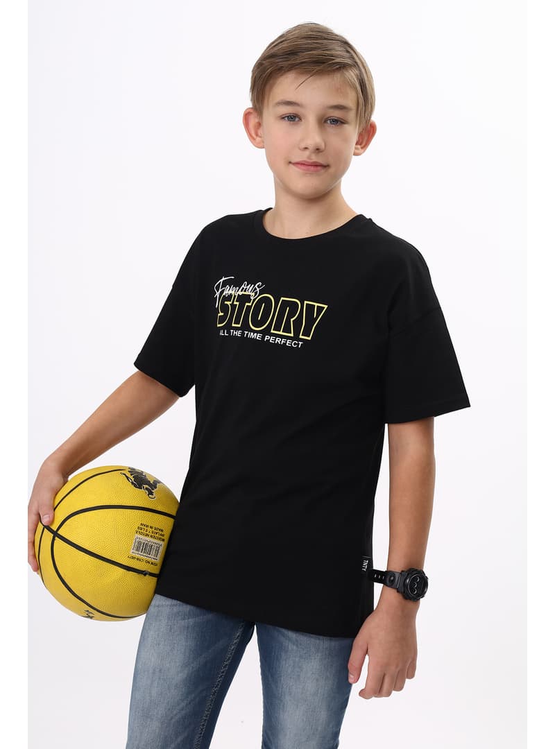 Toontoy Erkek Çocuk Baskılı Tişört
