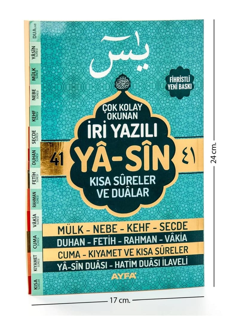 Yasin Kitabı Orta Boy 128 Sayfa