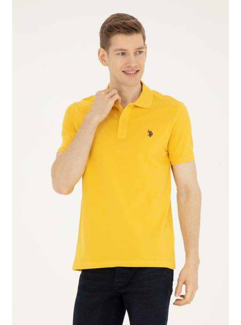 Polo Yaka Tişört Sarı