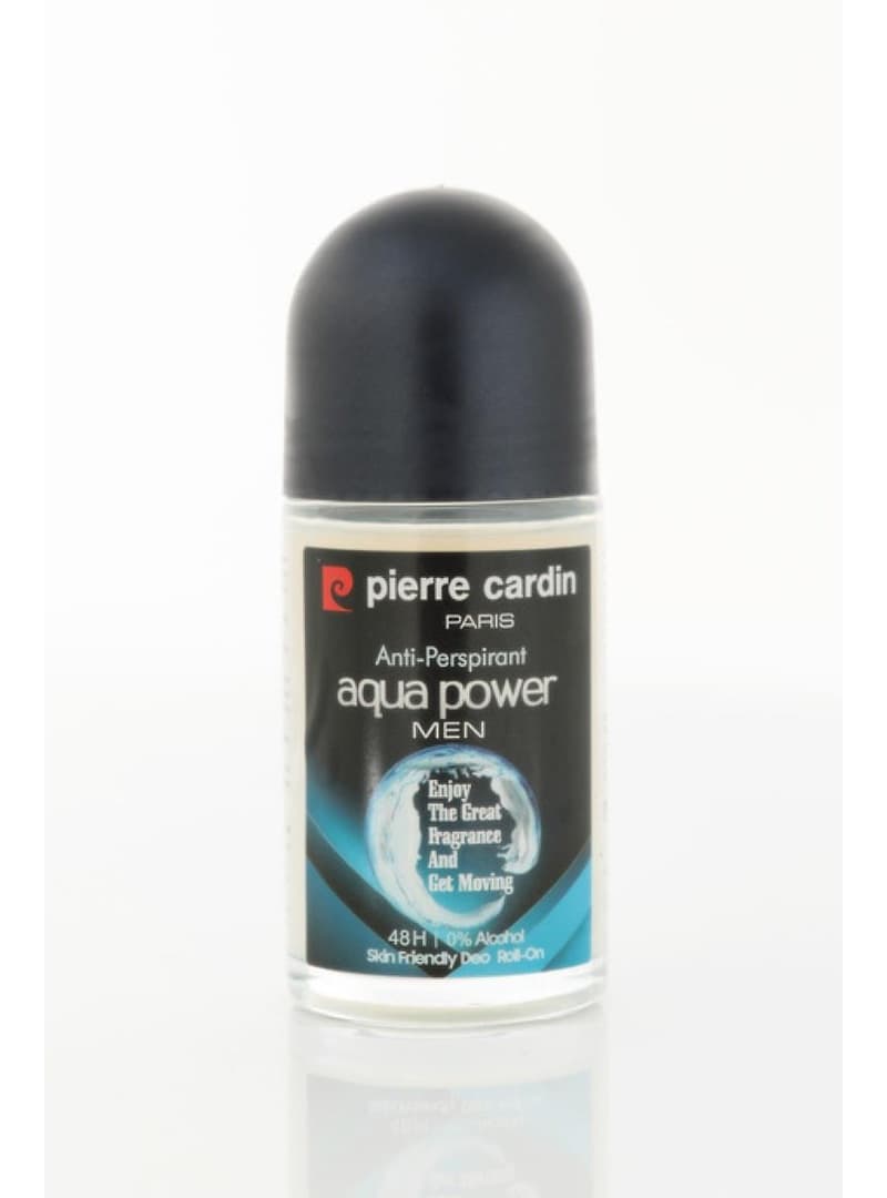 Pierre Cardin Roll on Erkek Deodorant Leke Bırakmayan 48 Saat Koku Önleyici Aquapower Ferahlığı 50ml