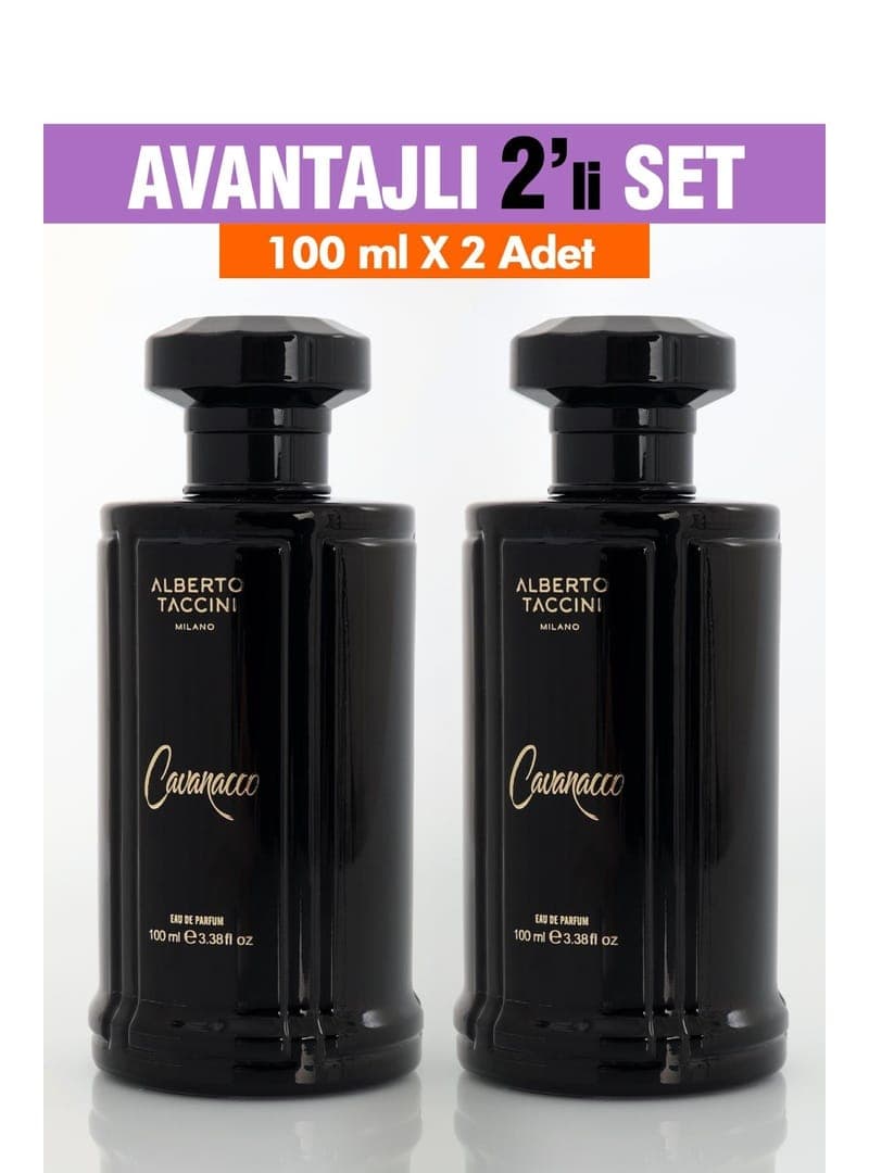 Erkek Parfüm 2li Set 100 ml