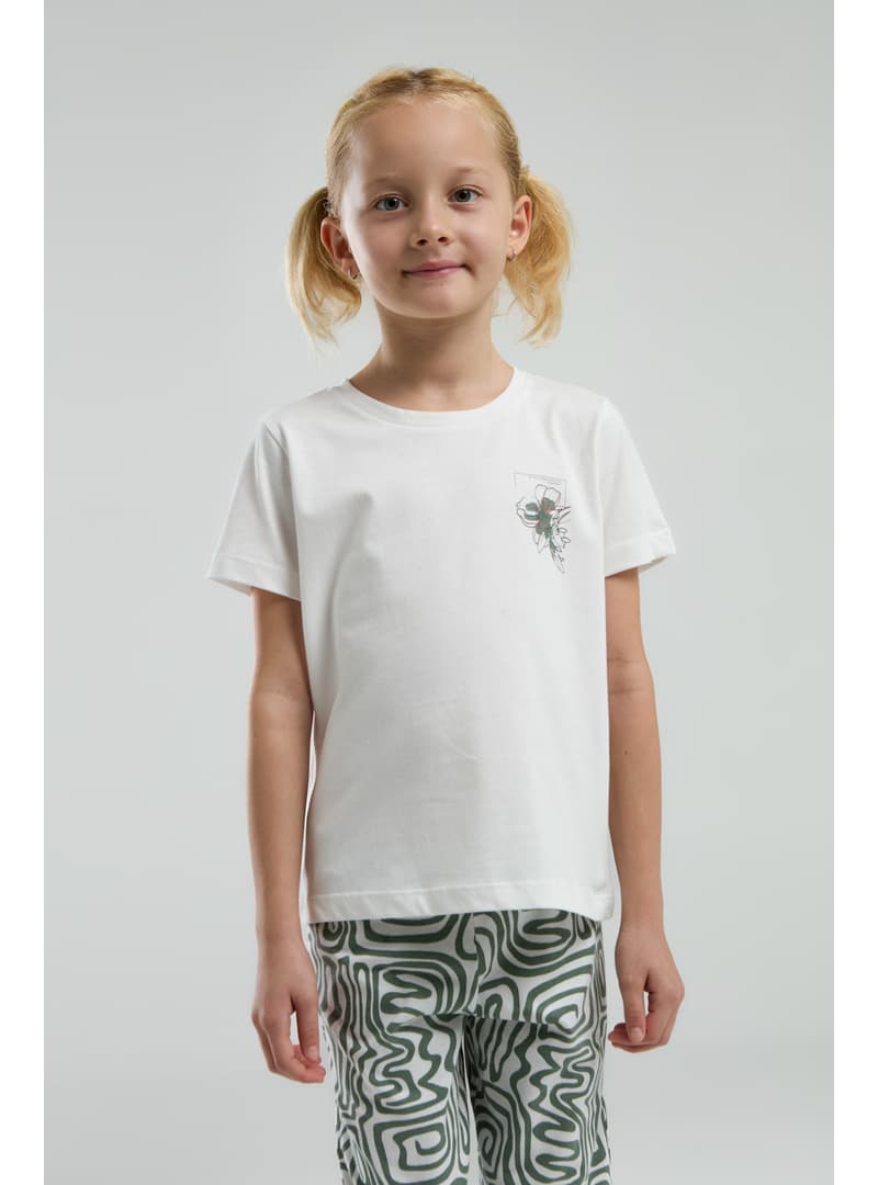 Kız Çocuk Pijama Takım Yeşil