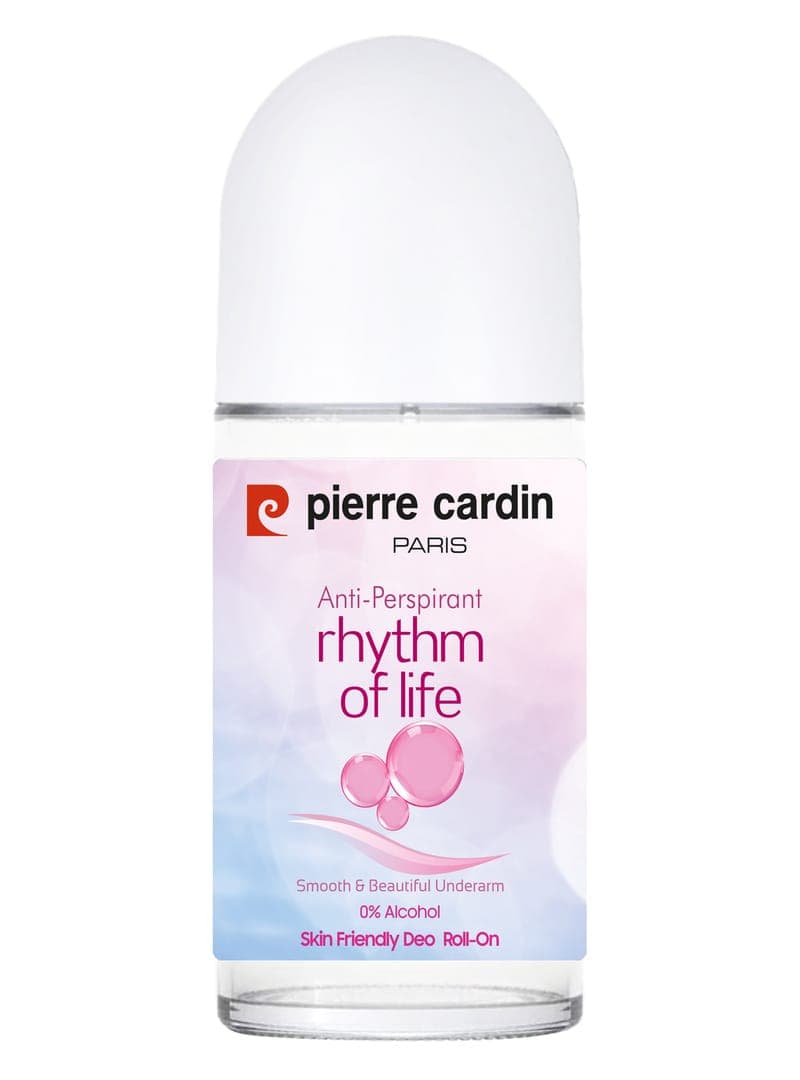 Pierre Cardin Roll on Kadın Deodorant Ter Kokusu Önleyici Leke Bırakmayan 48 Saat Koruma Rythm Of Life 50 ml
