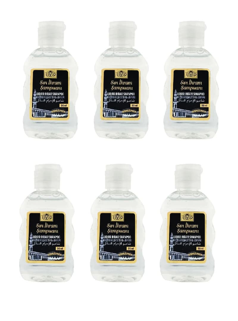 Kokusuz Ihram Şampuanı Seti (6x50ml)