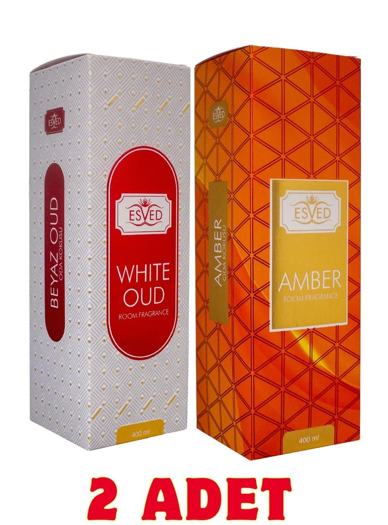 Amber ve Beyaz Oud White Oud Oda ve Kumaş Spreyi Seccade Spreyi Oda Kokusu Koku 400 Ml Amber Beyaz Oud