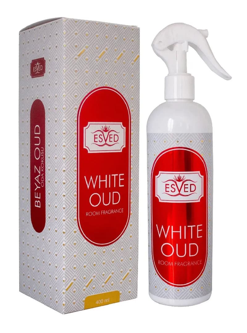 Beyaz Oud Oda ve Kumaş Spreyi 400 ml Renksiz