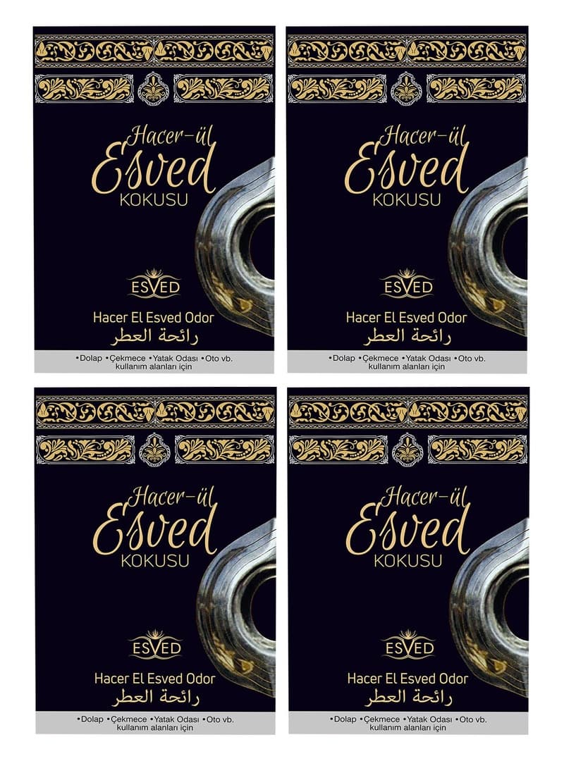 Hacerül Esved Kokusu Dolap ve Çekmece - 4 Adet
