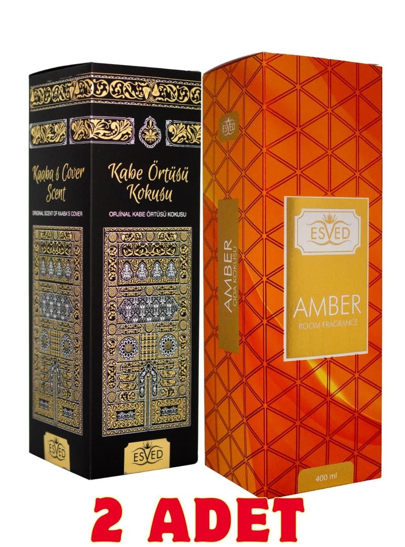 Kabe Örtüsü Kokulu Amber Oda ve Kumaş Spreyi Seccade Spreyi Koku 400 Ml