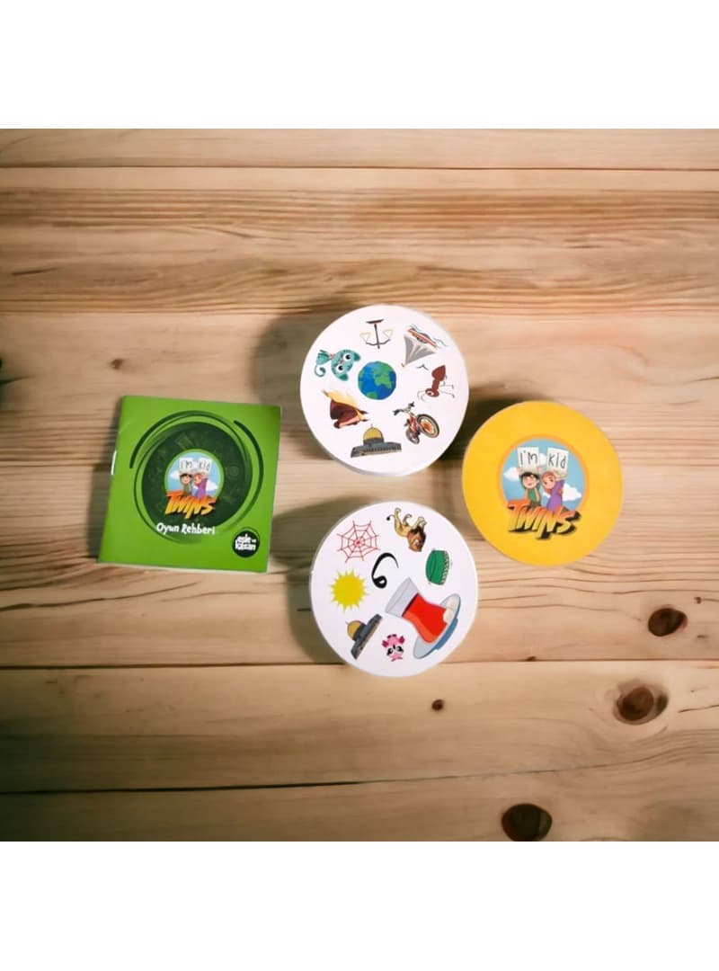 Twins İslami Dobble Oyunu – 5`i 1 Arada Çocuk Oyunu