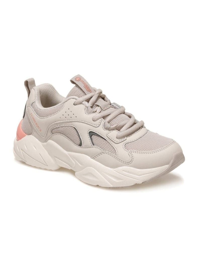 Günlük Fileli Sneaker Ayakkabı Kum Rengi