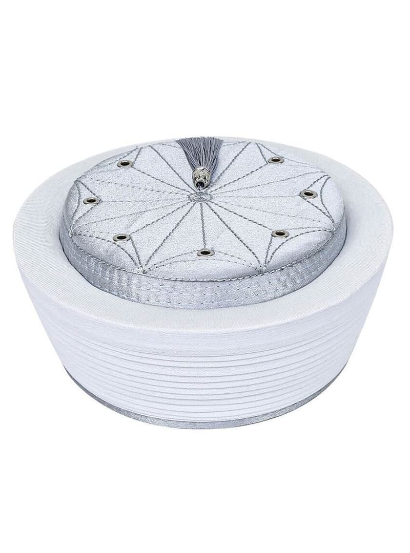 Endülüs İmam Sarığı Gri Renk Keçe Üstü Cübbe Rengi Kumaş 174 gr