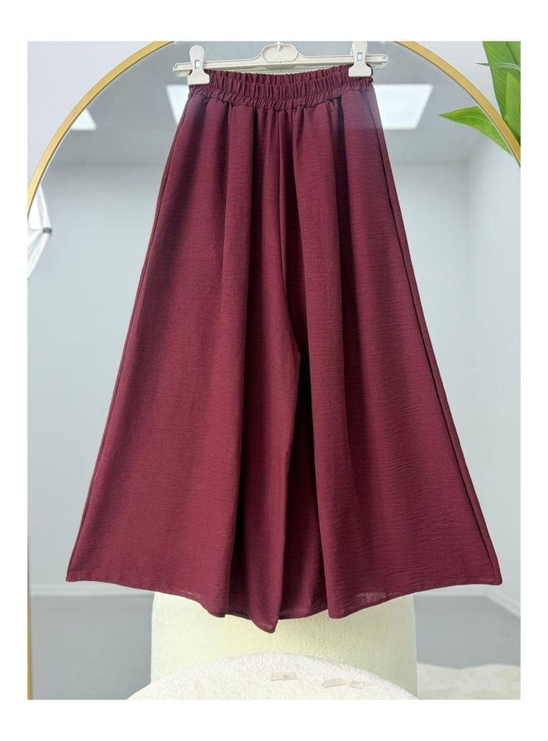 Cepli Pantolon Etek Bordo