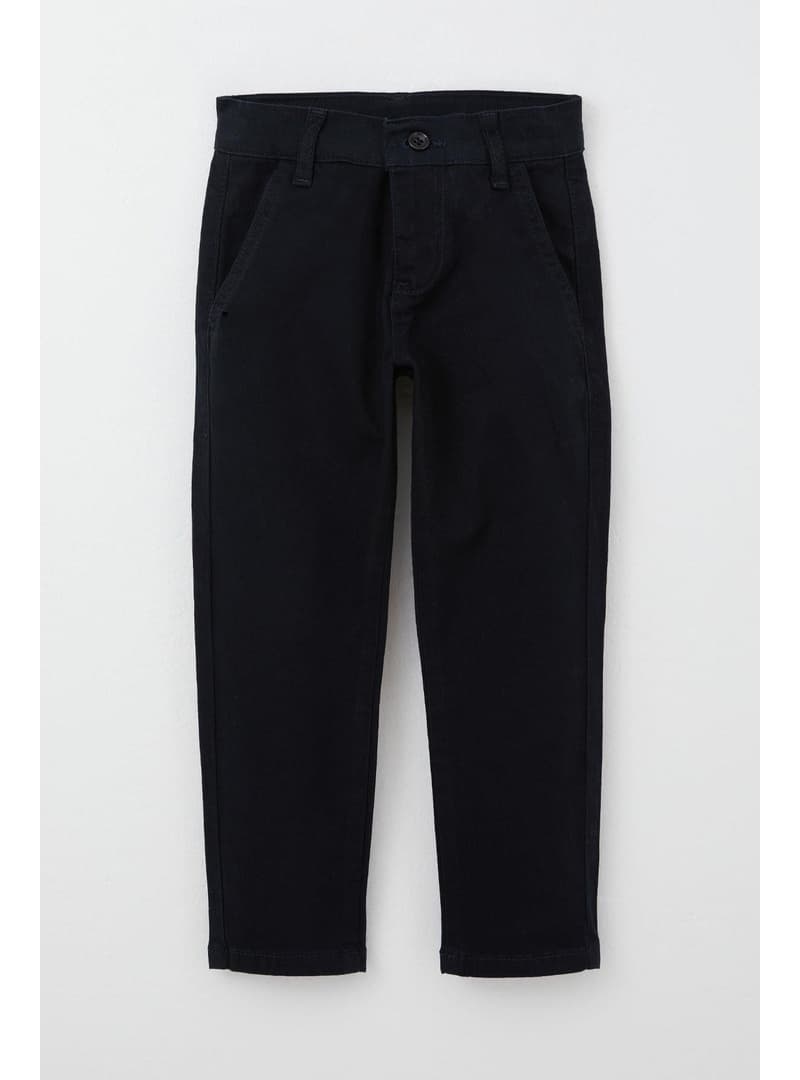 Erkek Çocuk Gabardin Pantolon (3-7 Yaş) Lacivert