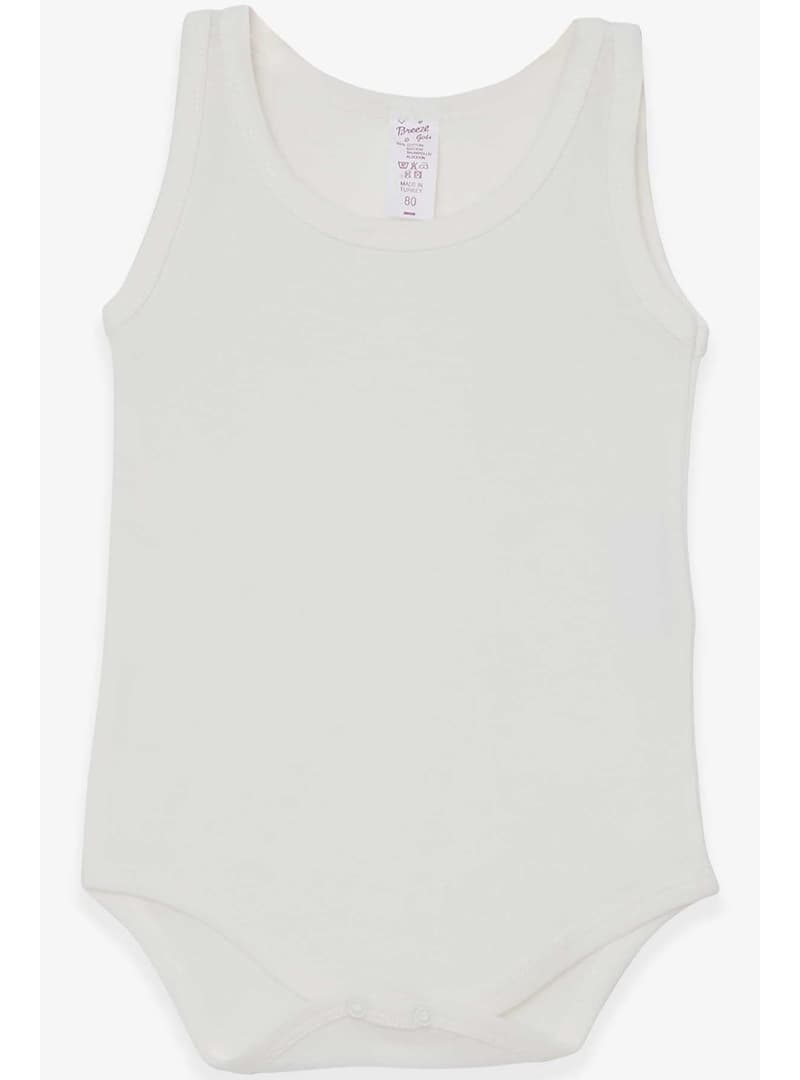Breeze Kız Bebek Çıtçıtlı Body Ekru